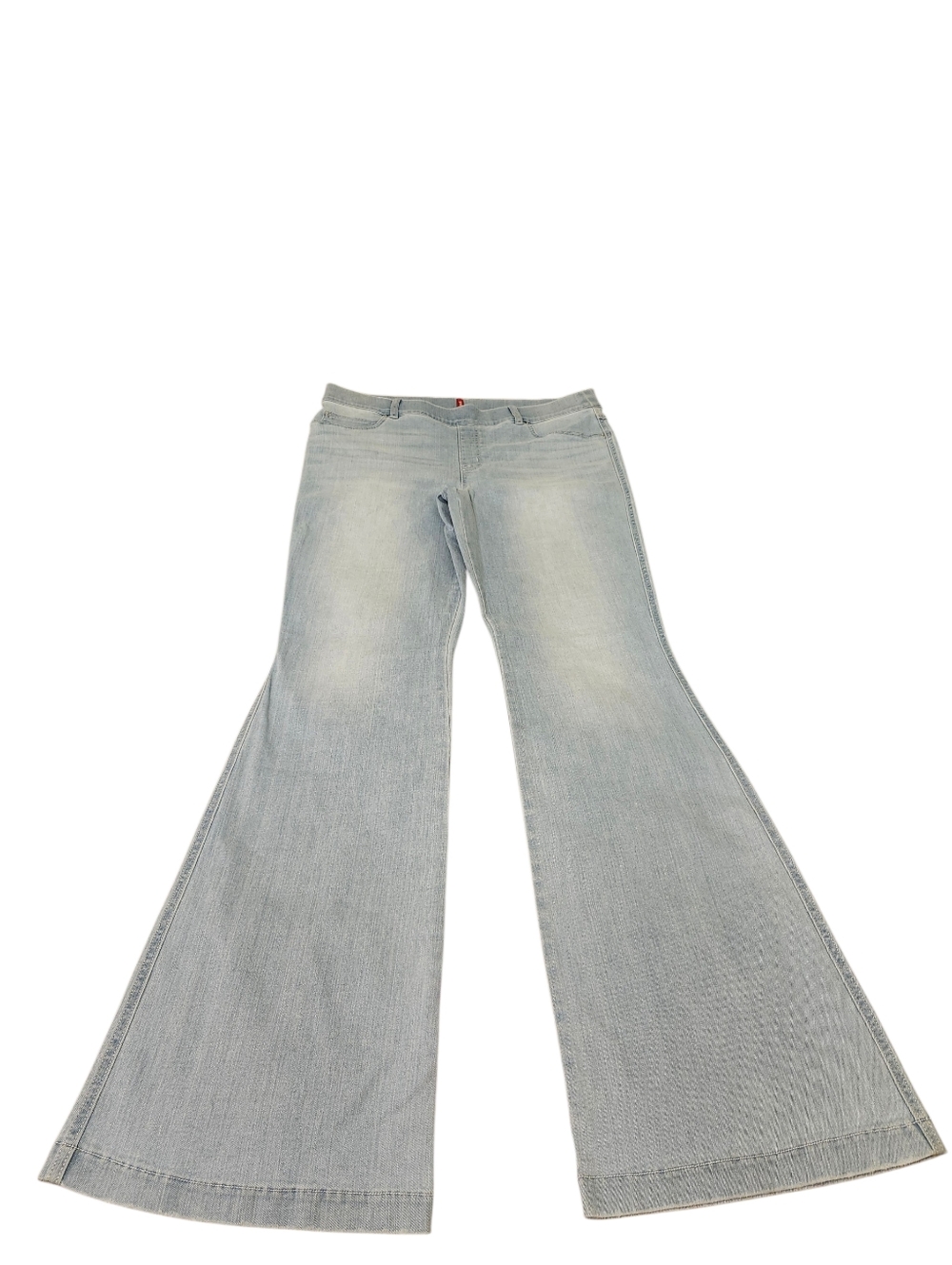 SPANX Light Blue Wide-Leg Flare Jeans - XL